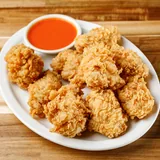 Fried Wings with BBQ & Honey
