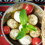 Breakfast bowls: hummus, foul, fatteh and labneh
