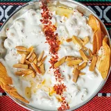 Breakfast bowls: hummus, foul, fatteh and labneh