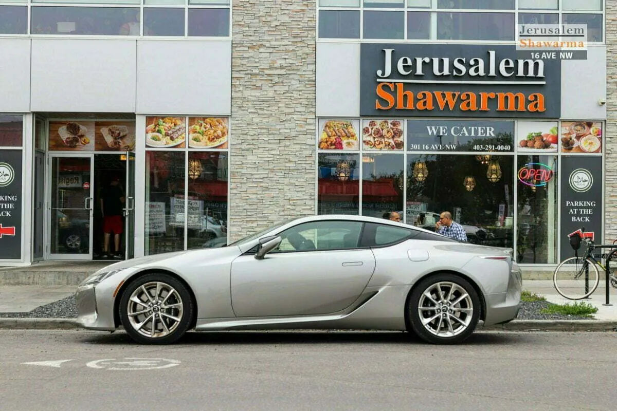A Jerusalem Shawarma storefront in Calgary