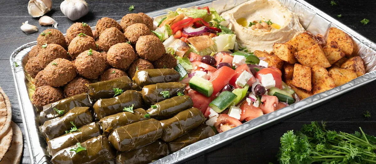 Vegetarian Family Plates