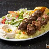 Lamb and Beef Kabab Plate