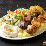 Chicken & Lamb BBQ Plate