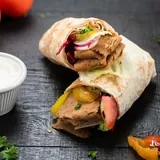 Beef Donair Wrap