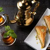Tea Pot with Baklava