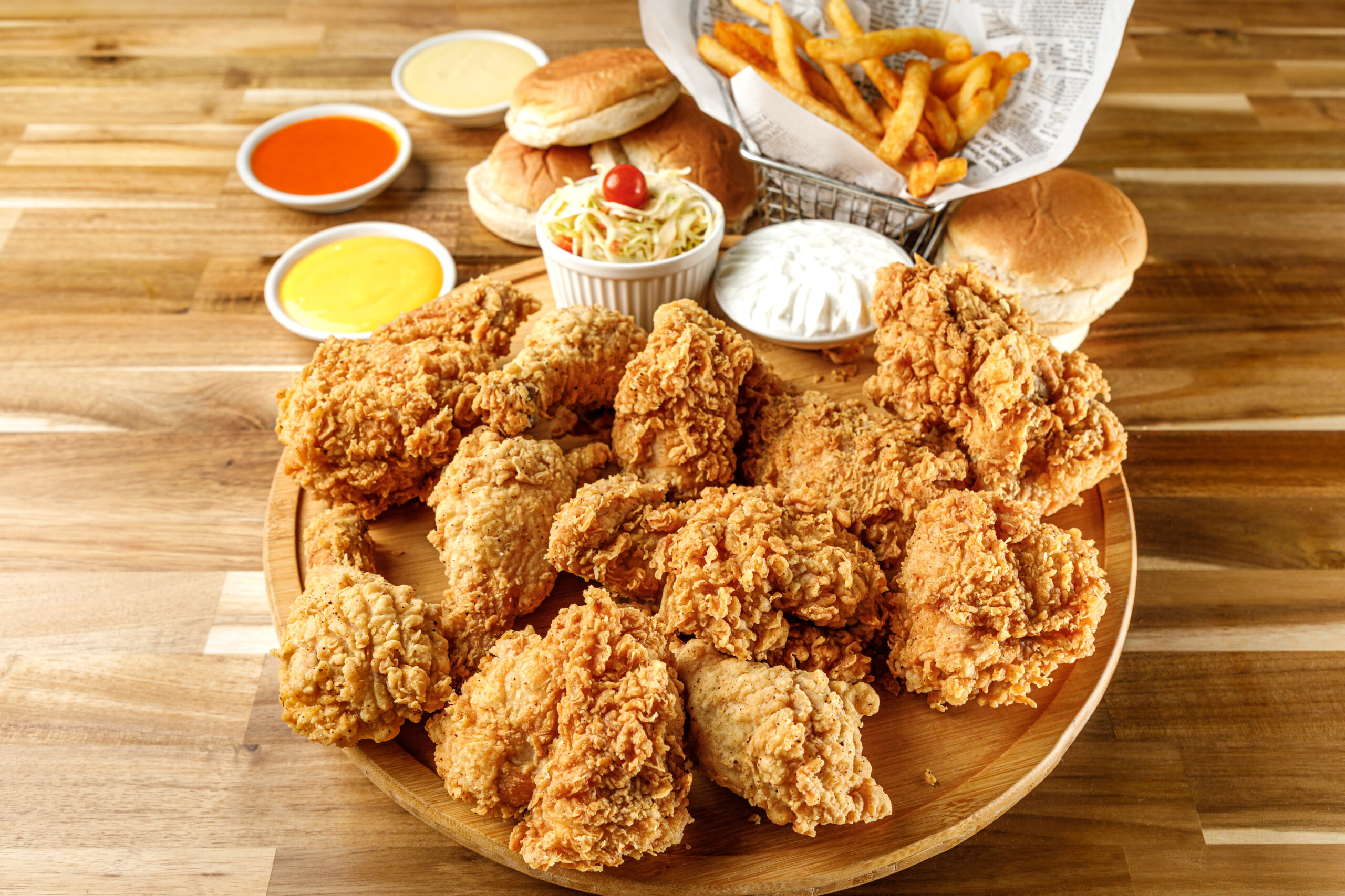 Full_HQ0Z8A2447 Jerusalem Shawarma 16 ave nw - fried chicken combo